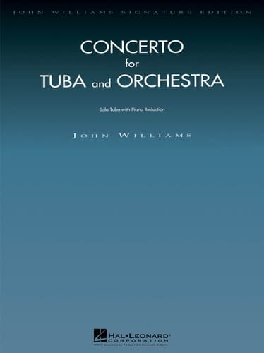 Cover of Concerto for Tuba and Orchestra: Tuba with Piano Reduction