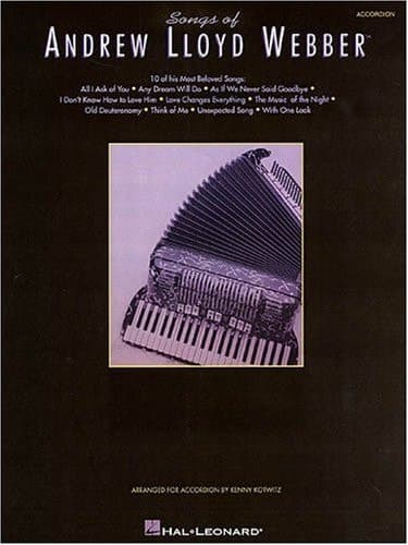 Cover of Songs of Andrew Lloyd Webber