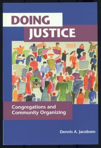 Cover of Doing Justice Congregations and Community Organizing