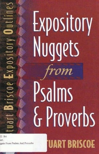 Cover of Expository Nuggets from Psalms and Proverbs