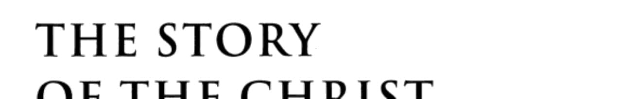 Cover of The Story of the Christ