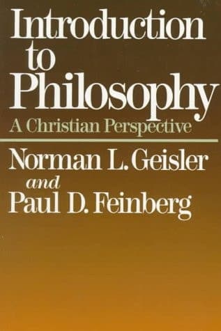 Cover of Introduction to Philosophy A Christian Perspective