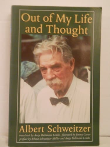 Cover of Out of My Life and Thought An Autobiography