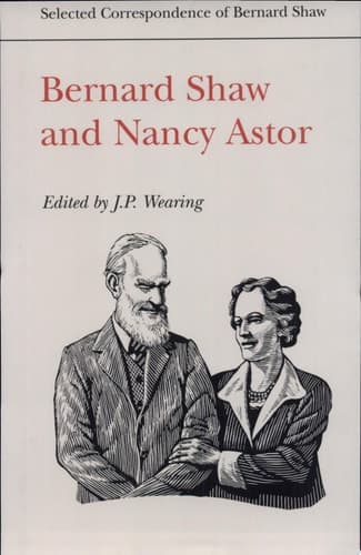 Cover of Bernard Shaw and Nancy Astor