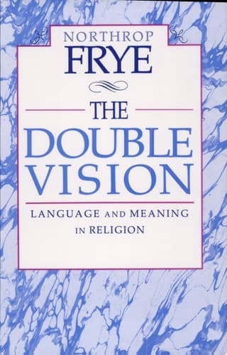 Cover of The Double Vision Language and Meaning in Religion