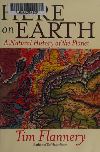 Cover of Here on Earth: A Natural History of the Planet