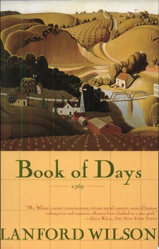 Cover of Book of Days A Play in Two Acts