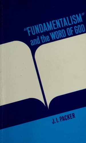 Cover of "Fundamentalism" and the Word of God