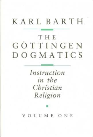 Cover of The Göttingen Dogmatics Vol. 1