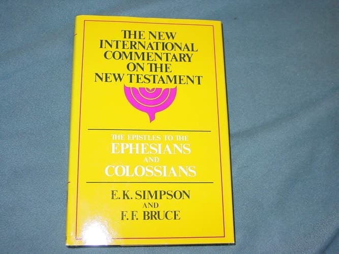Cover of The Epistles to the Colossians, to Philemon, and to the Ephesians