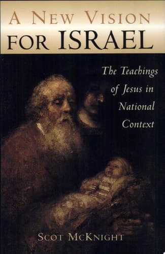 Cover of A New Vision for Israel The Teachings of Jesus in National Context