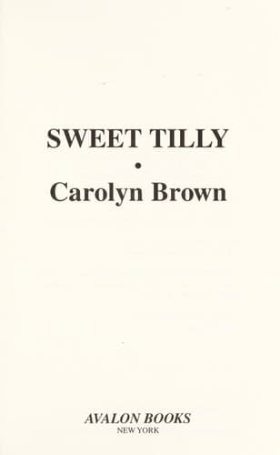 Cover of Sweet Tilly