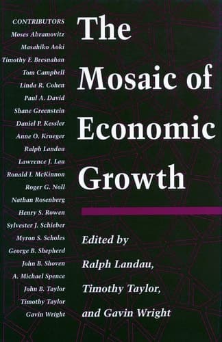 Cover of The Mosaic of Economic Growth