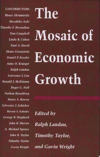 Cover of The Mosaic of Economic Growth