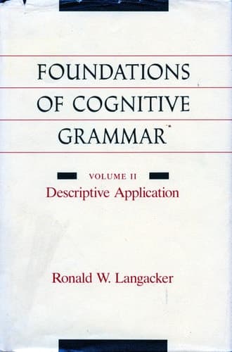 Cover of Foundations of Cognitive Grammar Volume II: Descriptive Application