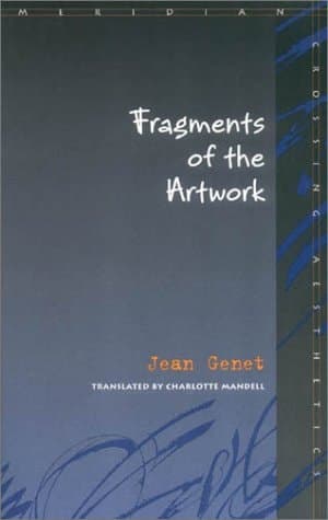 Cover of Fragments of the Artwork (Meridian, Crossing Aesthetics)