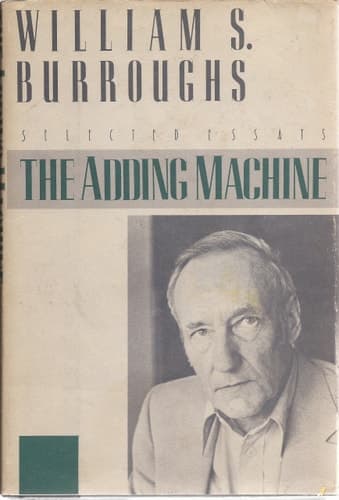 Cover of The Adding Machine Selected Essays