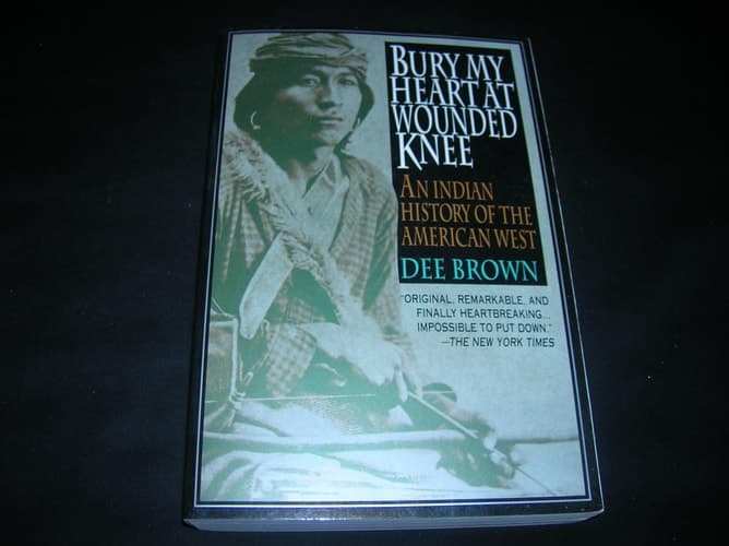 Cover of Bury My Heart at Wounded Knee An Indian History of the American West