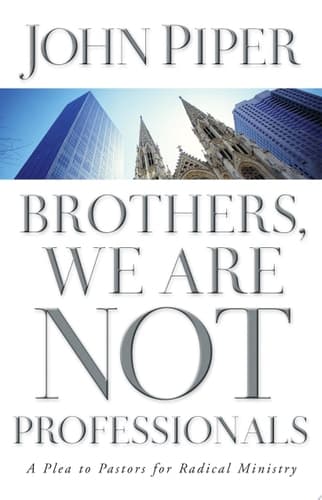 Cover of Brothers, We Are Not Professionals A Plea to Pastors for Radical Ministry