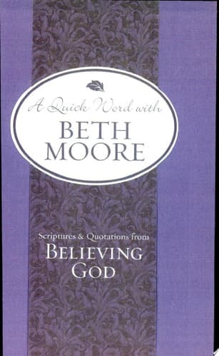 Cover of Scriptures & Quotations from Believing God