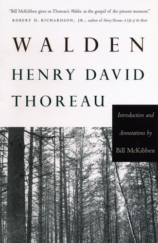 Cover of Walden Introduction and Annotations by Bill McKibben