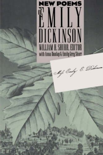 Cover of New Poems of Emily Dickinson