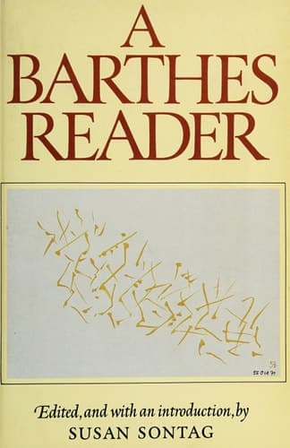 Cover of A Barthes Reader