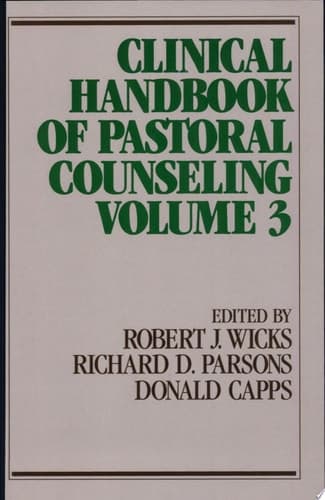 Cover of Clinical Handbook of Pastoral Counseling