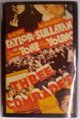 Cover of Three Comrades: F. Scott Fitzgerald's Screenplay (Screenplay Library)