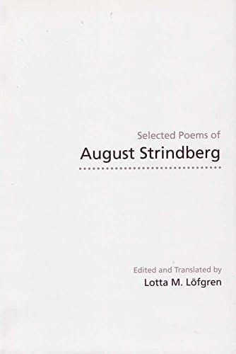 Cover of Selected Poems of August Strindberg