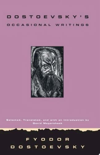 Cover of Dostoevsky's Occasional Writings