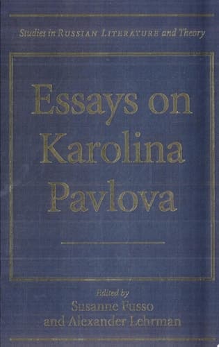 Cover of Essays on Karolina Pavlova