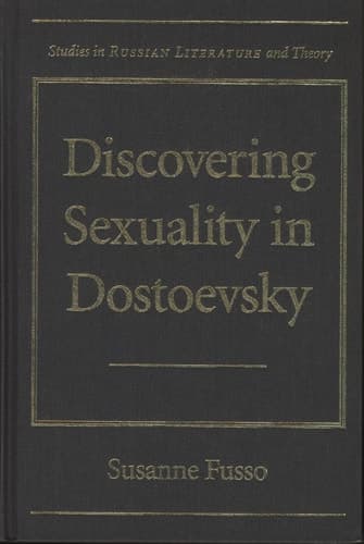Cover of Discovering Sexuality in Dostoevsky