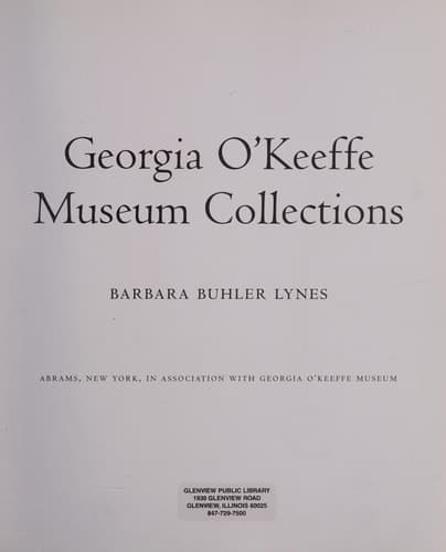 Cover of Georgia O'Keeffe Museum Collection