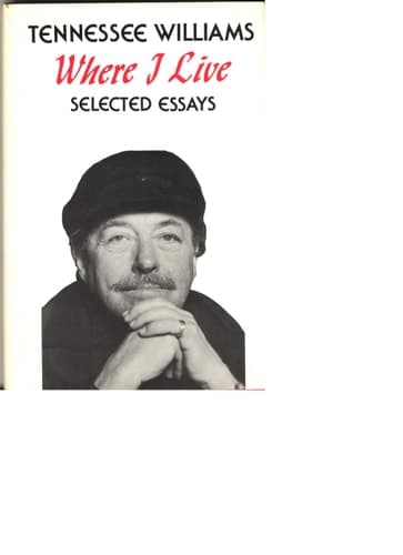 Cover of Where I live: Selected essays