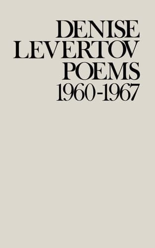 Cover of Poems, 1960-1967
