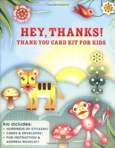 Cover of Hey, Thanks! A Fun Card-Making Kit for Grateful Kids