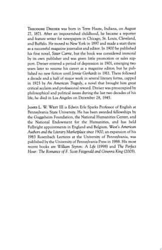 Cover of Jennie Gerhardt