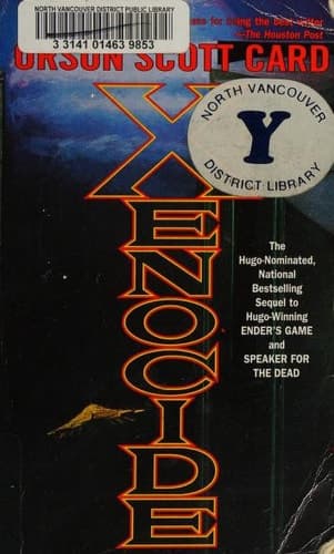 Cover of Xenocide Volume Three of the Ender Quintet