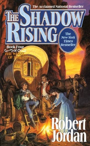 Cover of The Shadow Rising Book Four of 'The Wheel of Time'