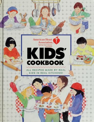 Cover of American Heart Association Kids' Cookbook
