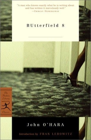 Cover of BUtterfield 8 (Modern Library Classics)