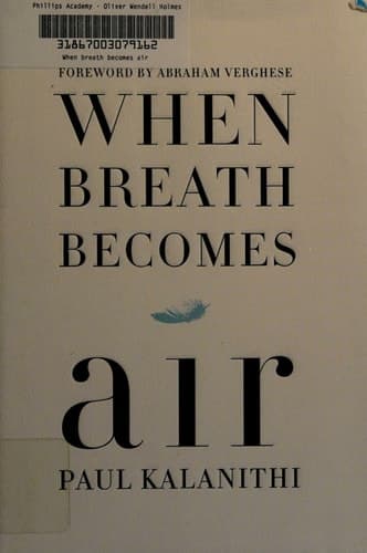 Cover of When Breath Becomes Air Pulitzer Prize Finalist