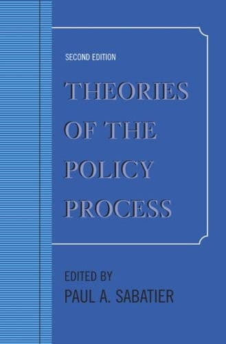 Cover of Theories of the Policy Process, Second Edition
