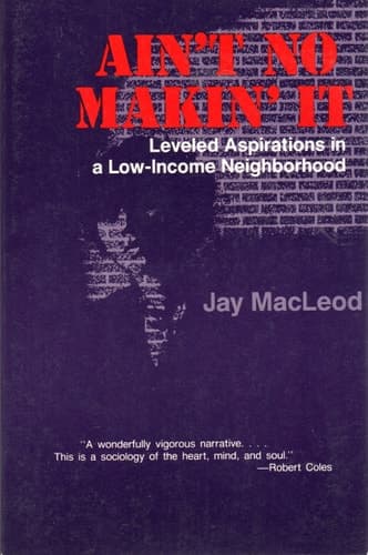 Cover of Ain't No Makin' it Leveled Aspirations in a Low-income Neighborhood