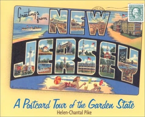 Cover of Greetings from New Jersey A Postcard Tour of the Garden State