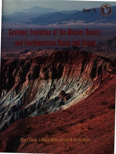 Cover of Geologic Evolution of the Mojave Desert and Southwestern Basin and Range