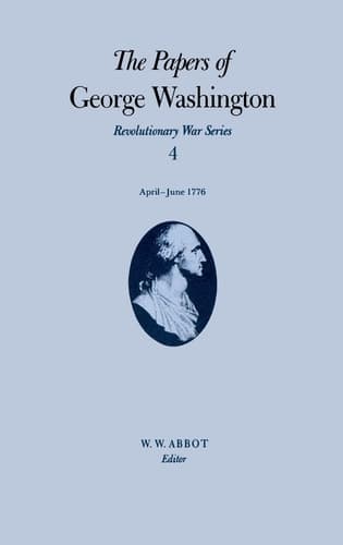 Cover of The Papers of George Washington Revolutionary War series