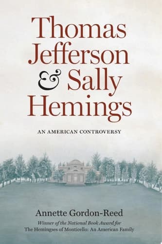 Cover of Thomas Jefferson and Sally Hemings An American Controversy