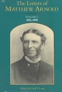Cover of The Letters of Matthew Arnold: 1885-1888
